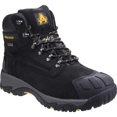 Amblers Mens Safety FS987 Metatarsal Protection Waterproof Safety Boots Black Size 13