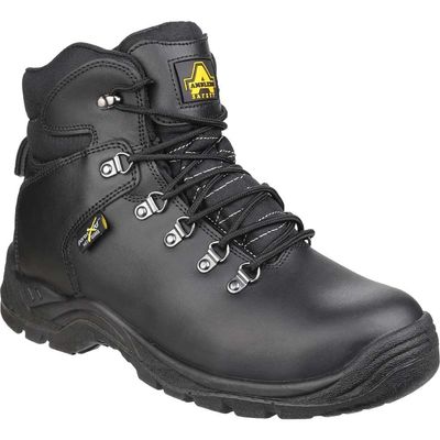 Amblers Mens Safety As335 Poron Xrd Internal Metatarsal Safety Boots Black Size 8