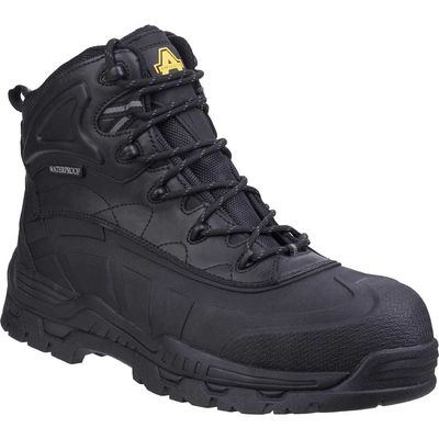 Amblers Safety FS430 Hybrid Waterproof Non-Metal Safety Boots Black Size 5