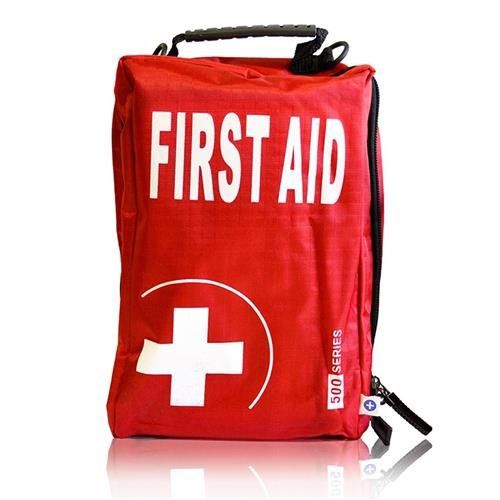Blue Dot Motorist First Aid Kit Packed In Series Bag Red - 1047196 - Image 1