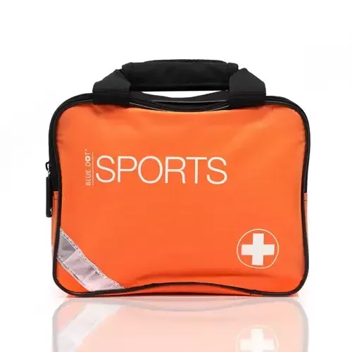 Blue Dot Medium Sports First Aid Kit in an Orange Bag - 300002PS - Image 1