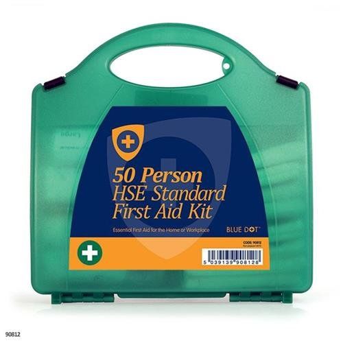 Blue Dot Eclipse Hse 50 Person First Aid Kit Green - 1047219 - Image 1
