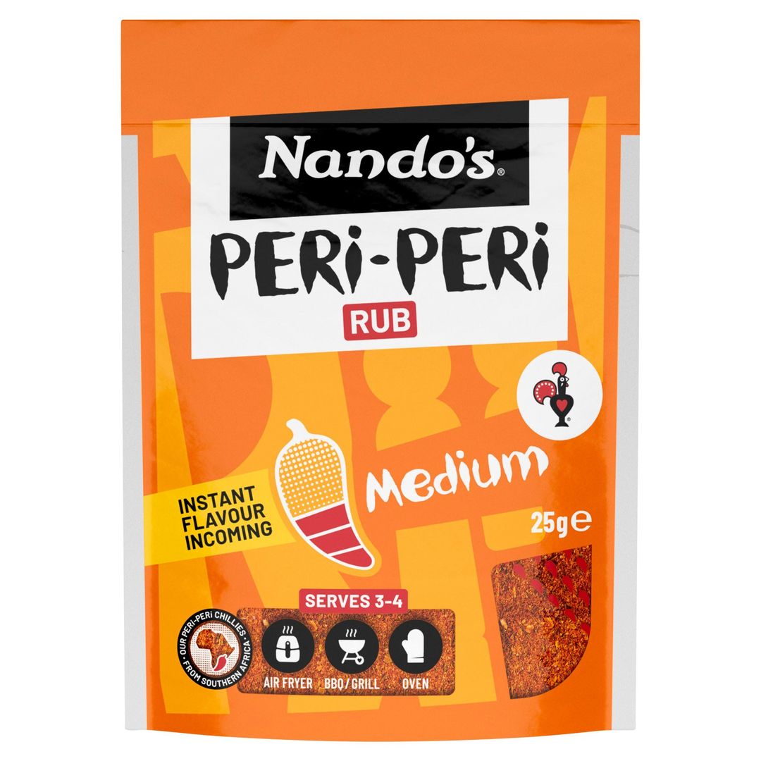 Nando's Medium Peri-Peri Rub 25g - Image 1