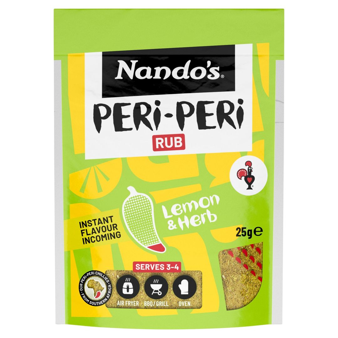 Nando's Peri-Peri Rub Lemon & Herb 25g - Image 1