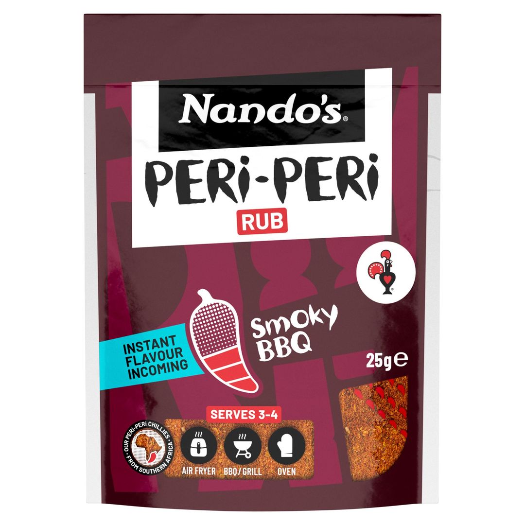 Nando's Peri-Peri Rub Smokey BBQ 25g - Image 1