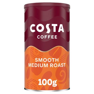 Costa Coffee Smooth Medium Roast Instant Coffee 100g - Thumbnail 2
