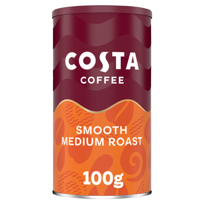 Costa Coffee Smooth Medium Roast Instant Coffee 100g