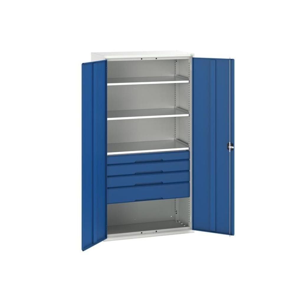 Bott Bott Verso 4 Drawer Kitted Cupboard 1050x550x2000mm - Image 1