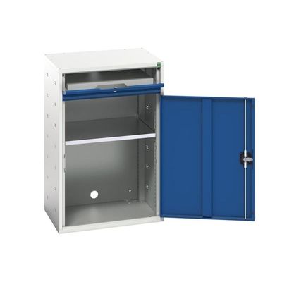 Bott Bott Verso Computer Cupboard 650x550x1000m With Shelf And Keyboard Drawer