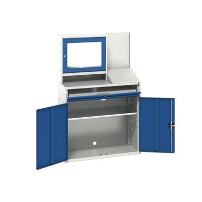Bott Bott Verso 1 Shelf Computer Cupboard 1050x550x1650mm