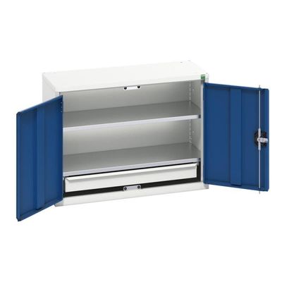 Bott Bott Verso Economy 2 Shelf and Drawer Wall Cupboard 800x350x600mm