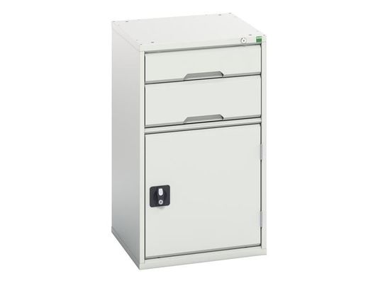 Bott 16925037.16 Verso 2 Drawer + Cupboard 900 X 525Mm Light Grey