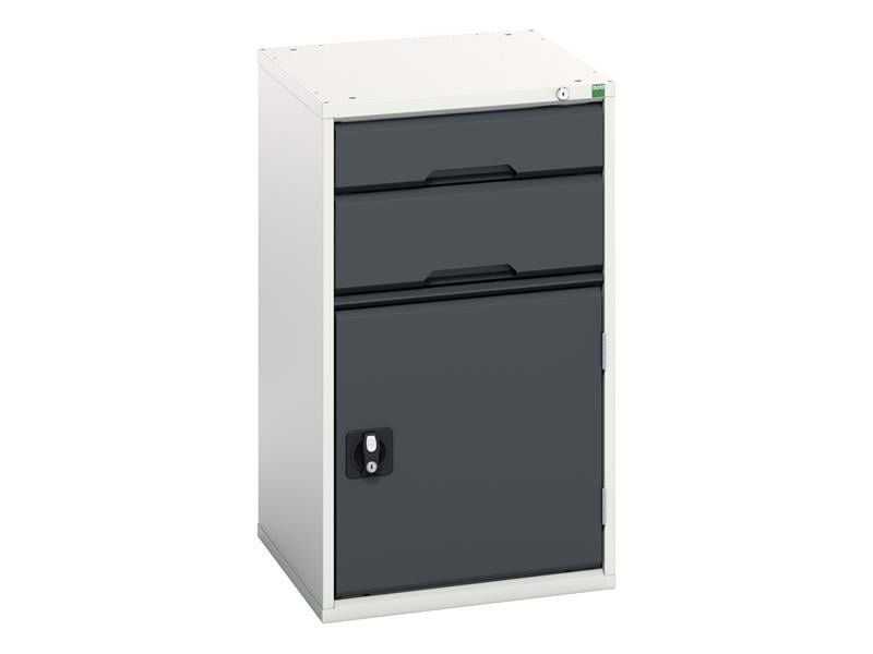 Bott 16925037.19 Verso 2 Drawer + Cupboard 900 X 525Mm Anthracite Grey - Image 1