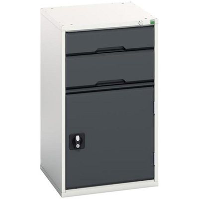 Bott 16925037.19 Verso 2 Drawer + Cupboard 900 X 525Mm Anthracite Grey - Thumbnail 2