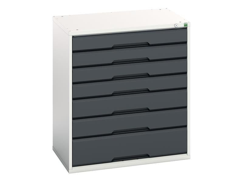 Bott 16925129.19 Verso 7 Drawer Cabinet 800 X 900Mm Anthracite Grey - Image 1