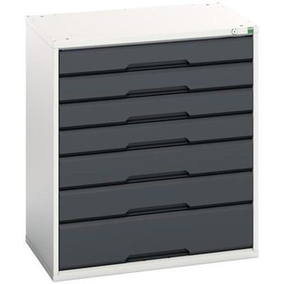 Bott 16925129.19 Verso 7 Drawer Cabinet 800 X 900Mm Anthracite Grey - Thumbnail 2