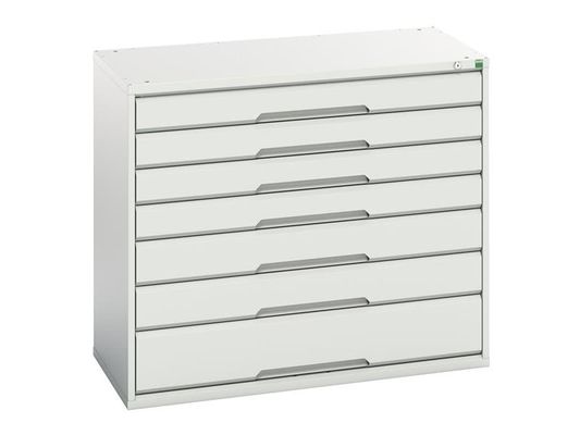Bott 16925229.16 Verso 7 Drawer Cabinet 1050 X 900Mm Light Grey