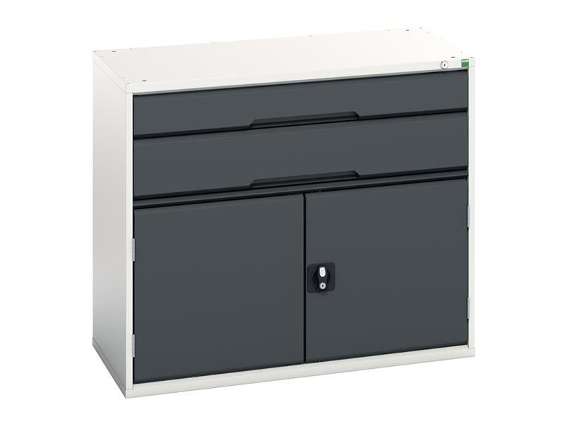 Bott 16925237.19 Verso 2 Drawer + Cupboard 900 X 1050Mm Anthracite Grey - Image 1