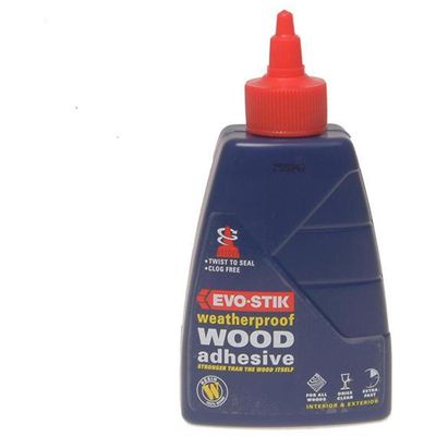 Evo-Stik 717015 Weatherproof Wood Adhesive 250Ml - White