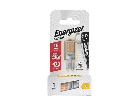 Energizer, LED G9, 4.2W, Warm White - White - Thumbnail 2