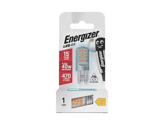 Energizer, G9, LED Light Bulb, 470 Lumens, 4.2W, 6500K - White - Thumbnail 2
