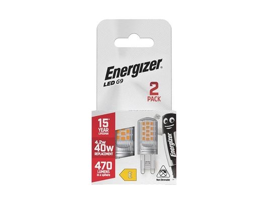 Energizer, LED G9, 470 Lumens, 4.2W, 4000K - White - Thumbnail 2