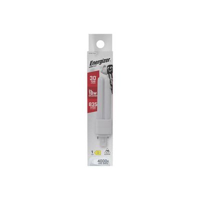 Energizer, LED PLD G24d 2Pin, 6W, Cool White - White