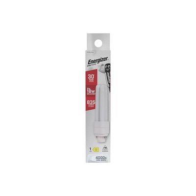 Energizer, LED PLD G24q, 4Pin, 6W, Cool White - White