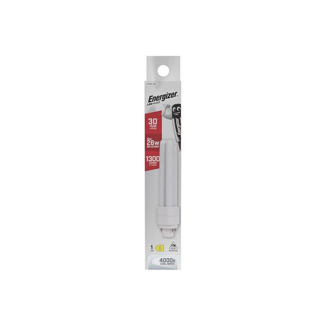 Energizer, LED PLD G24q, 4Pin, 9W, Cool White - White - Image 1