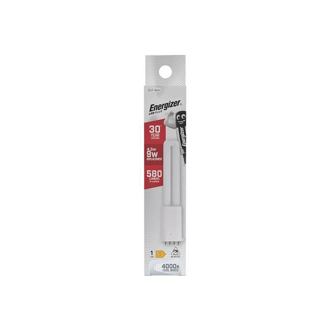 Energizer, LED PLS/E 2G7, 4Pin, 4.5W, Cool White - White - Image 1