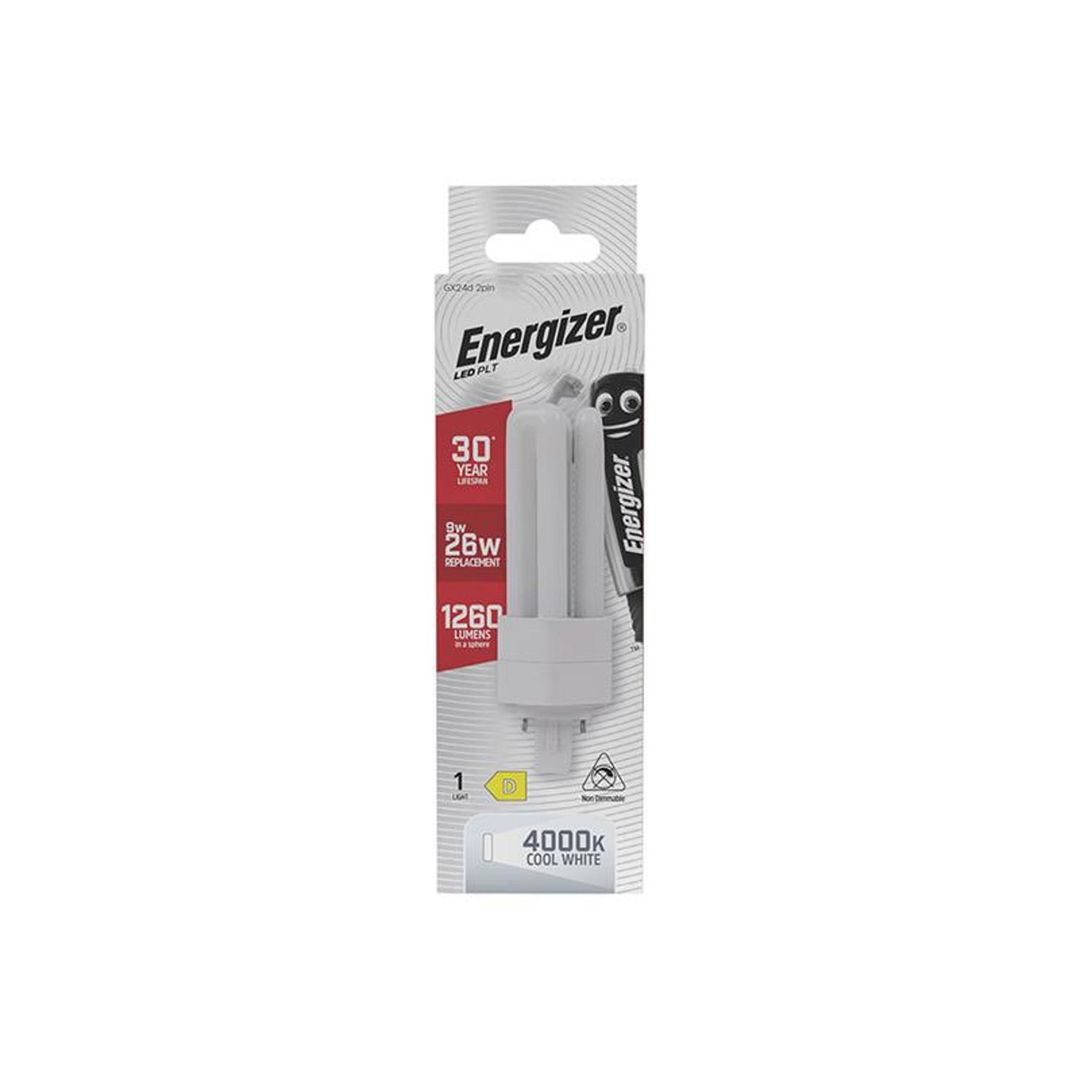 Energizer, LED PLT G X 24D, 9W, Cool White - White - Image 1