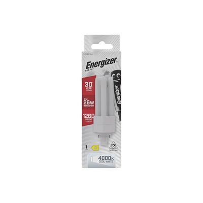 Energizer, LED PLT G X 24D, 9W, Cool White - White