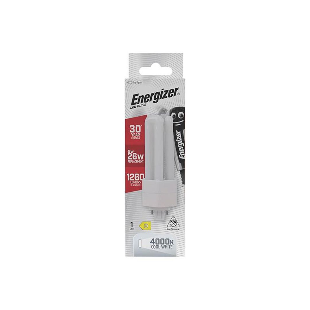 Energizer, LED Plt/E G X 24Q, 9W, Cool White - White - Image 1