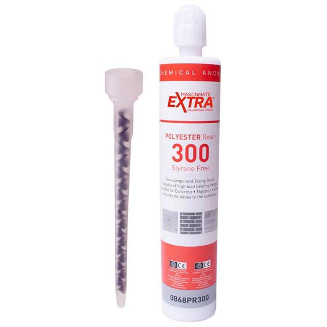 Masonmate Chemical Anchor Resin Styrene Free 300ml - White - Image 1