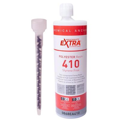 Masonmate® Chemical Anchor Resin Styrene Free 410Ml 0868EA410 - Thumbnail 2