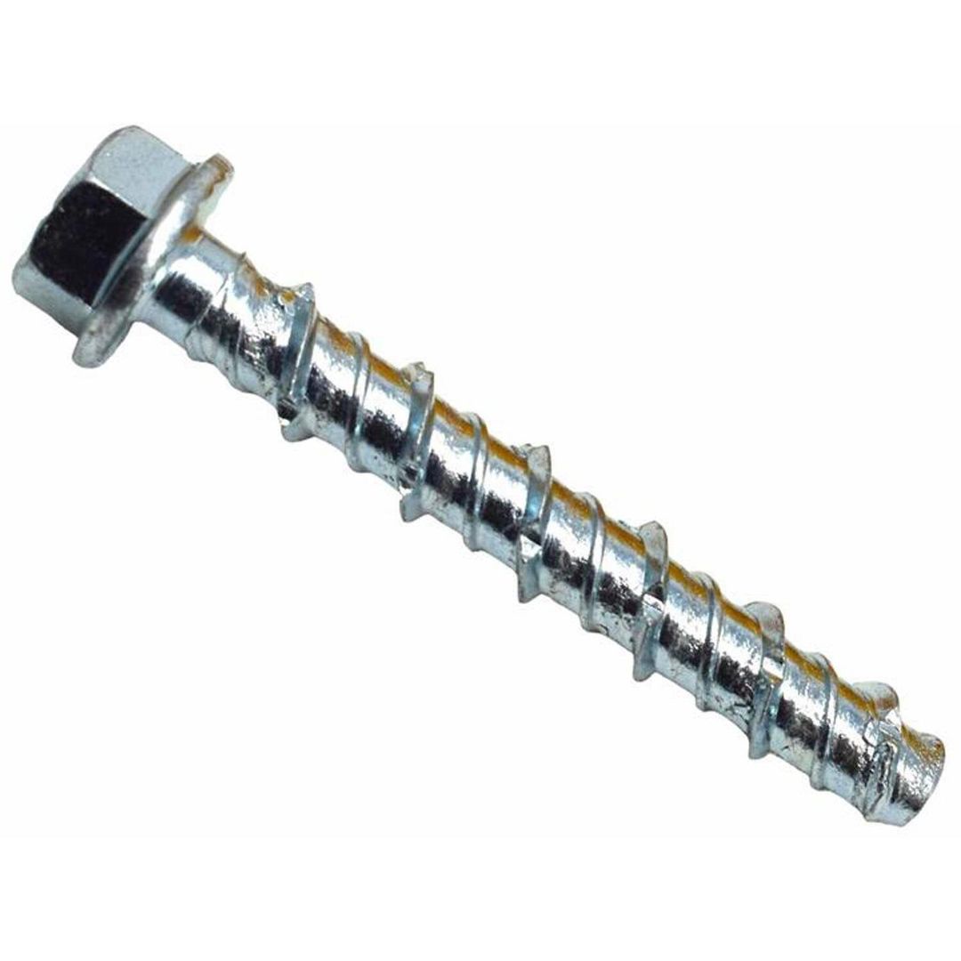 Masonmate Flangehex Concrete Screwbolt M6 x 50mm (100) - Grey - Image 1