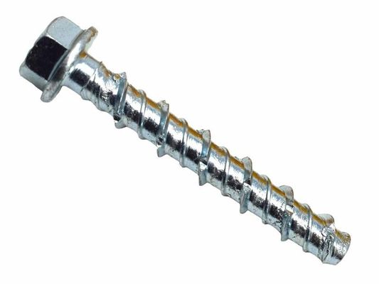 Masonmate Flangehex Concrete Screwbolt M6 x 50mm (100) - Grey - Thumbnail 2