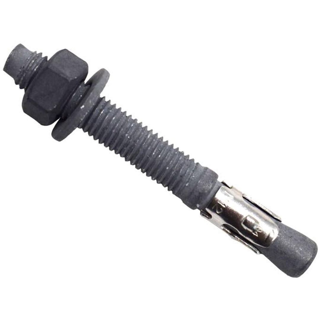 Masonmate Galvanised Through Bolt M12 x 100mm (25) - Grey - Image 1