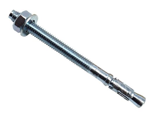 Masonmate Zinc Plated Through Bolt M8 x 100mm (100) - Grey - Thumbnail 2