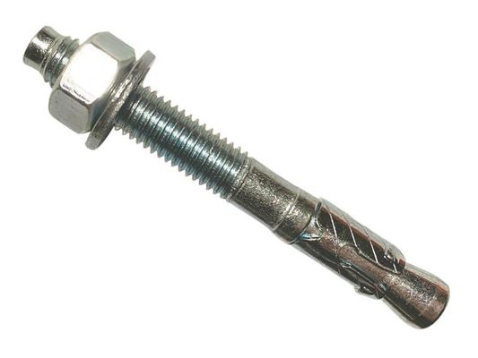Masonmate Zinc Plated Through Bolt M8 x 120mm (100) - Grey - Thumbnail 2