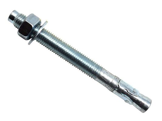 Masonmate Zinc Plated Through Bolt M20 x 200mm (10) - Grey - Thumbnail 2