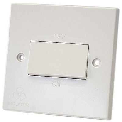 Dencon 4417NB Fan Isolator Switch 10A - Thumbnail 2