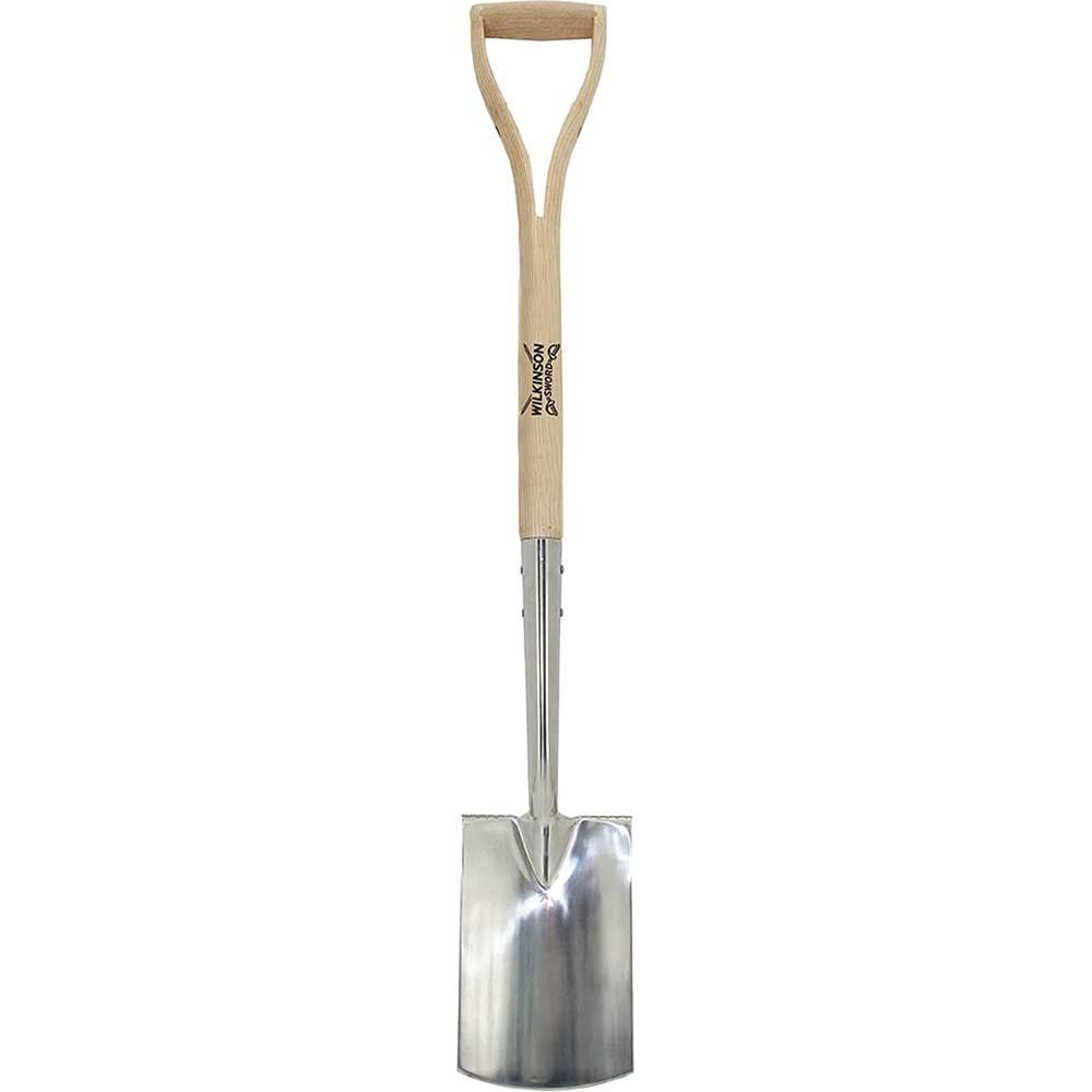 Wilkinson Sword Stainless Steel Border Spade - Image 1