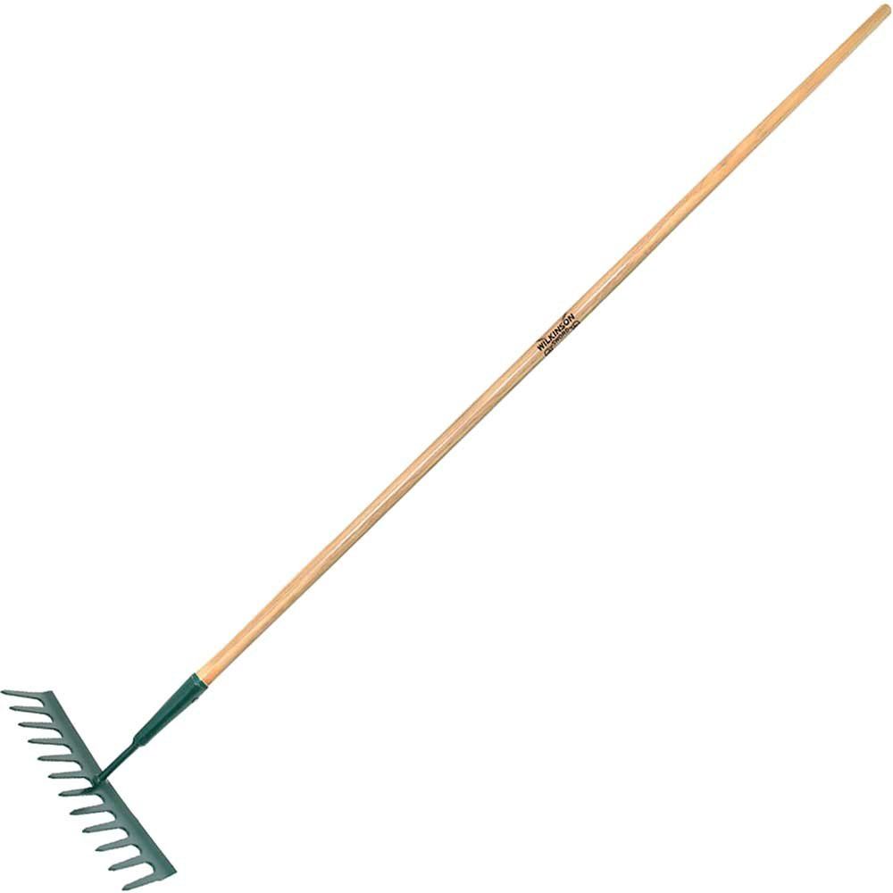 Wilkinson Sword Carbon Steel Soil Rake 1.4m - Image 1