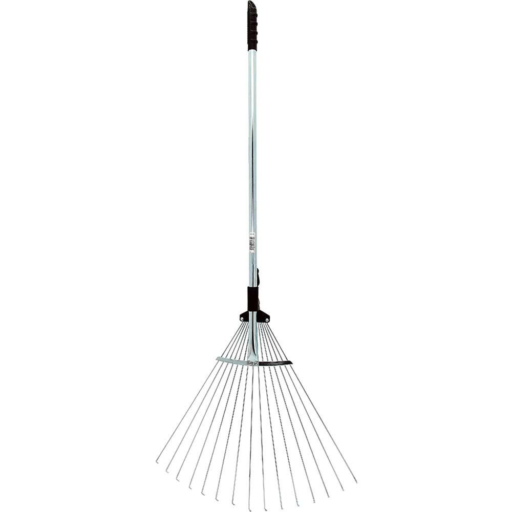Wilkinson Sword Adjustable Lawn Rake 1.8m - Image 1
