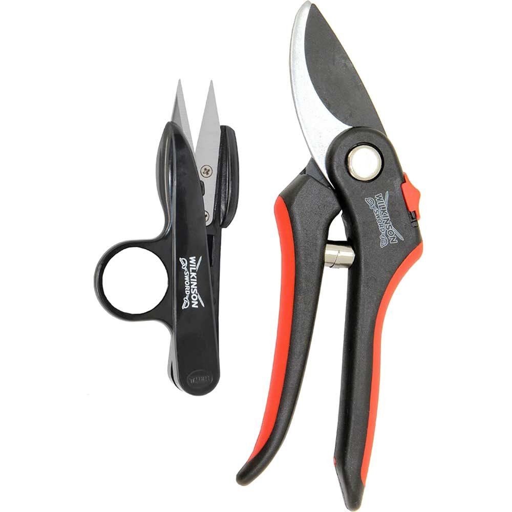 Wilkinson Sword Secateurs and DeadHeading Snips Set - Image 1