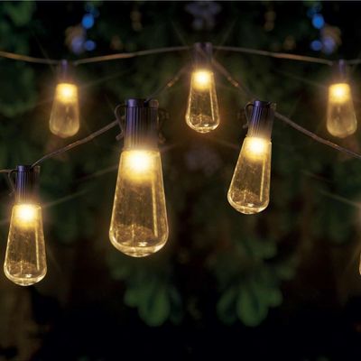SuperBright LED DecoBulb Solar String Light (Set of 40 Lights)
