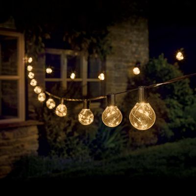Eureka Lighting LED Firefly Festoon Light (Set of 20 Lights) Warm White