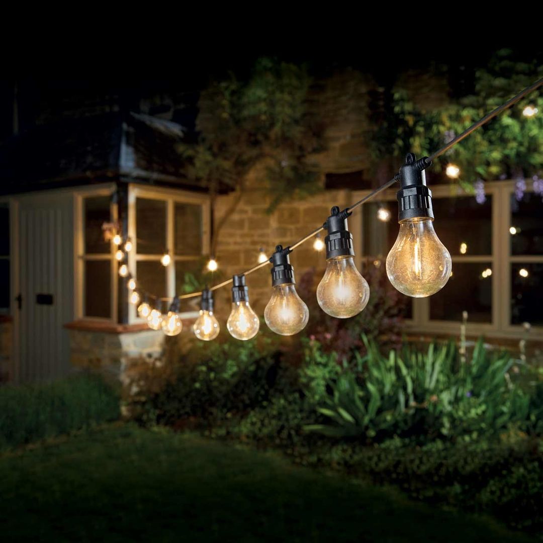 Eureka Lighting LED Decor Festoon Festoon Light (Set of 20 Lights) Warm White - Image 1
