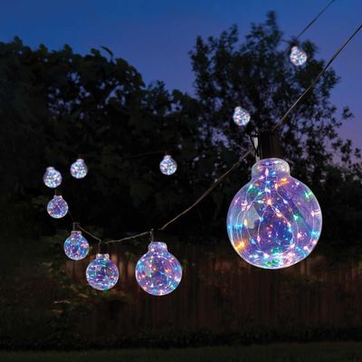 Eureka Lighting Galaxy Firefly LED Festoon Light (Set of 20 Lights) - Multi Coloured